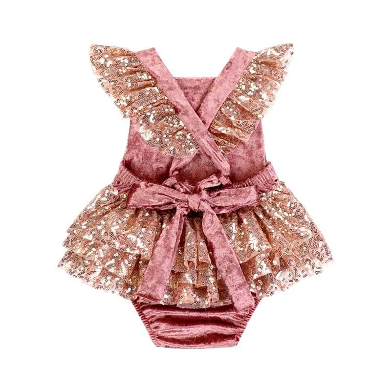 TOP SELLER - Primrose Rose Gold Sequin Birthday Set