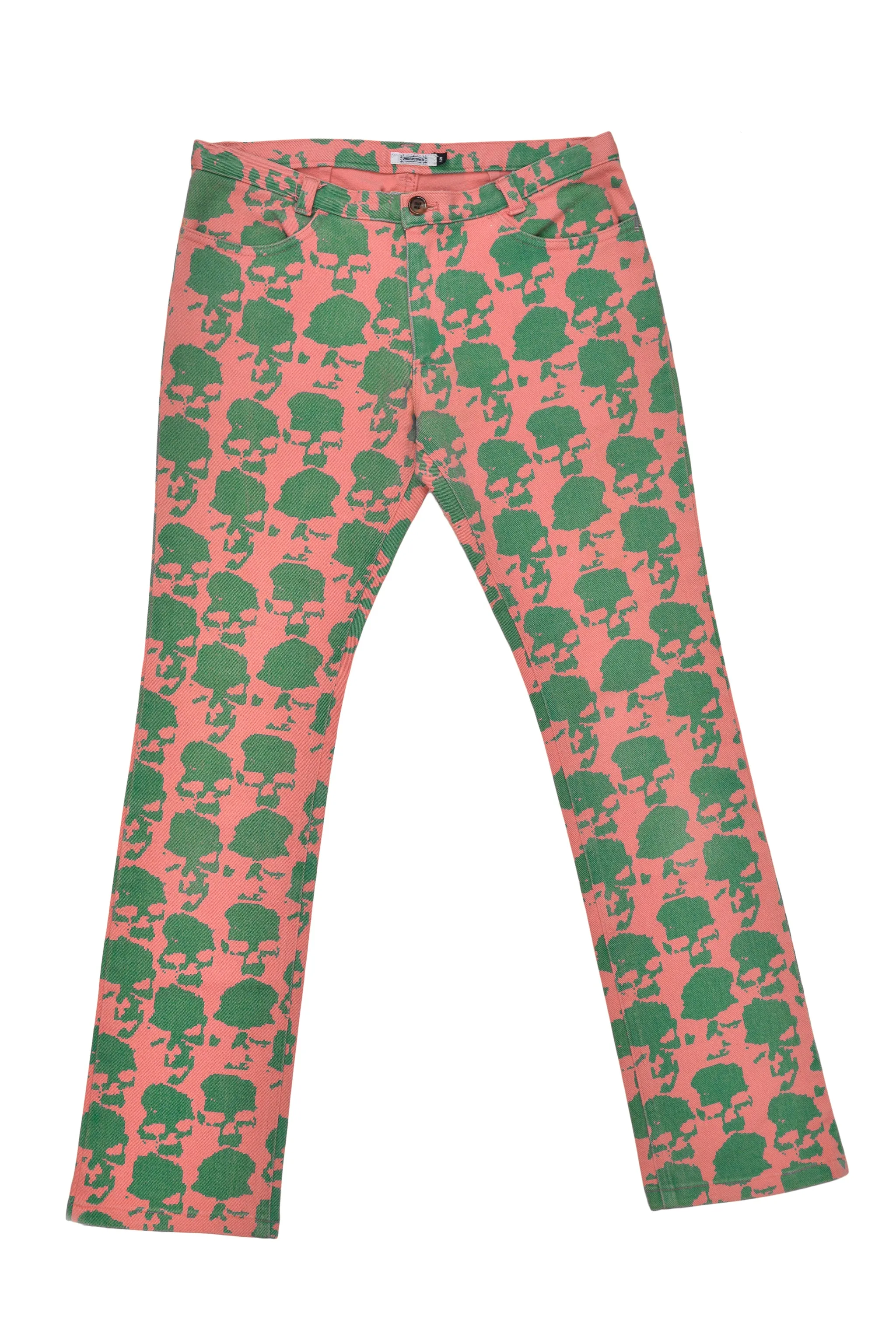 UNDERCOVER BY JUN TAKAHASHI PINK SKULL PANTS 2001