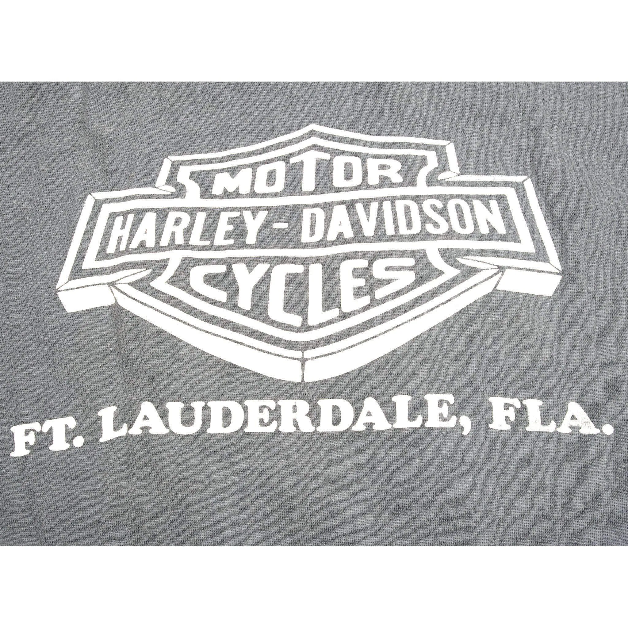 VINTAGE 3D EMBLEM HARLEY DAVIDSON TEE SHIRT 1990 SIZE MEDIUM MADE IN USA