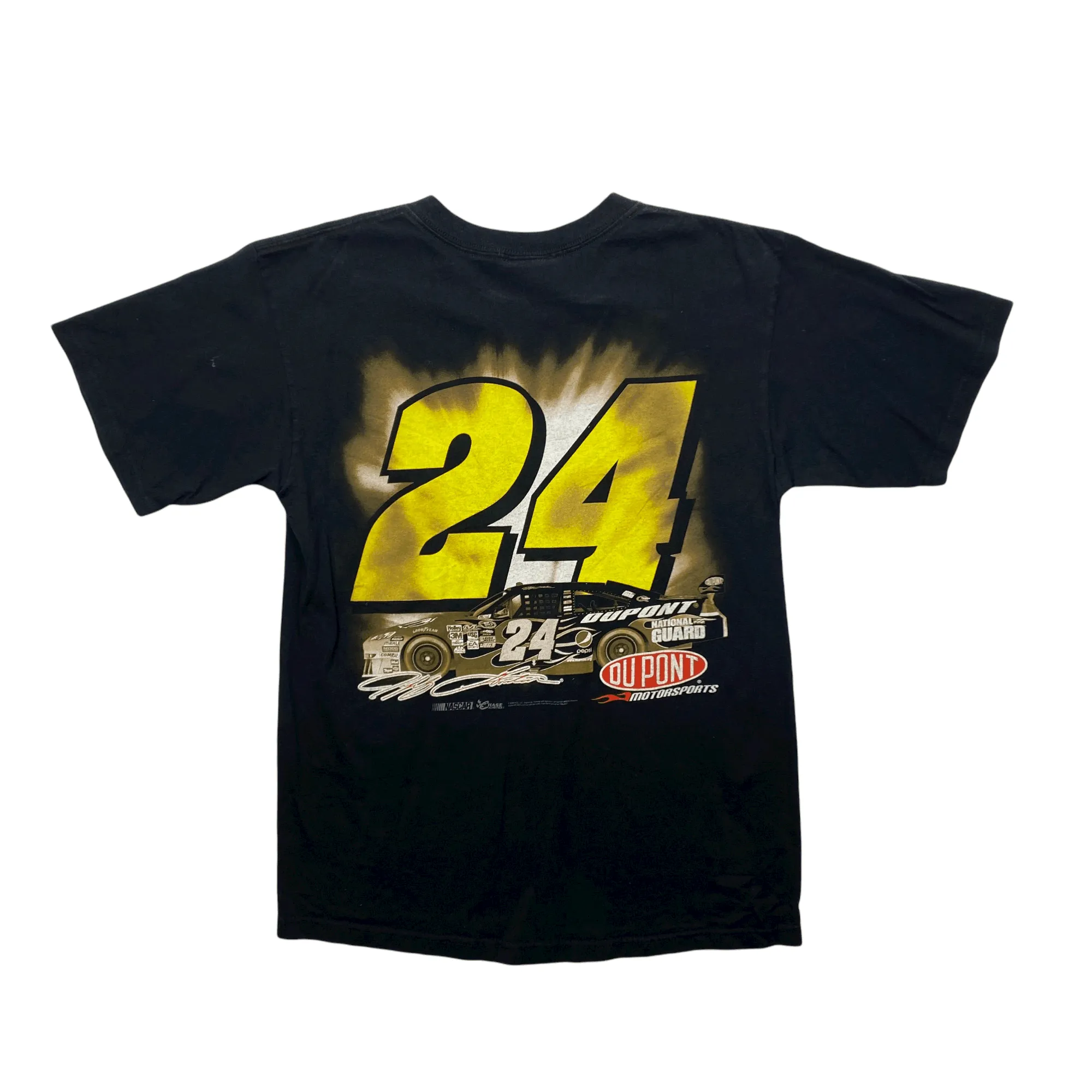 Vintage 90s Black NASCAR Tee - Medium