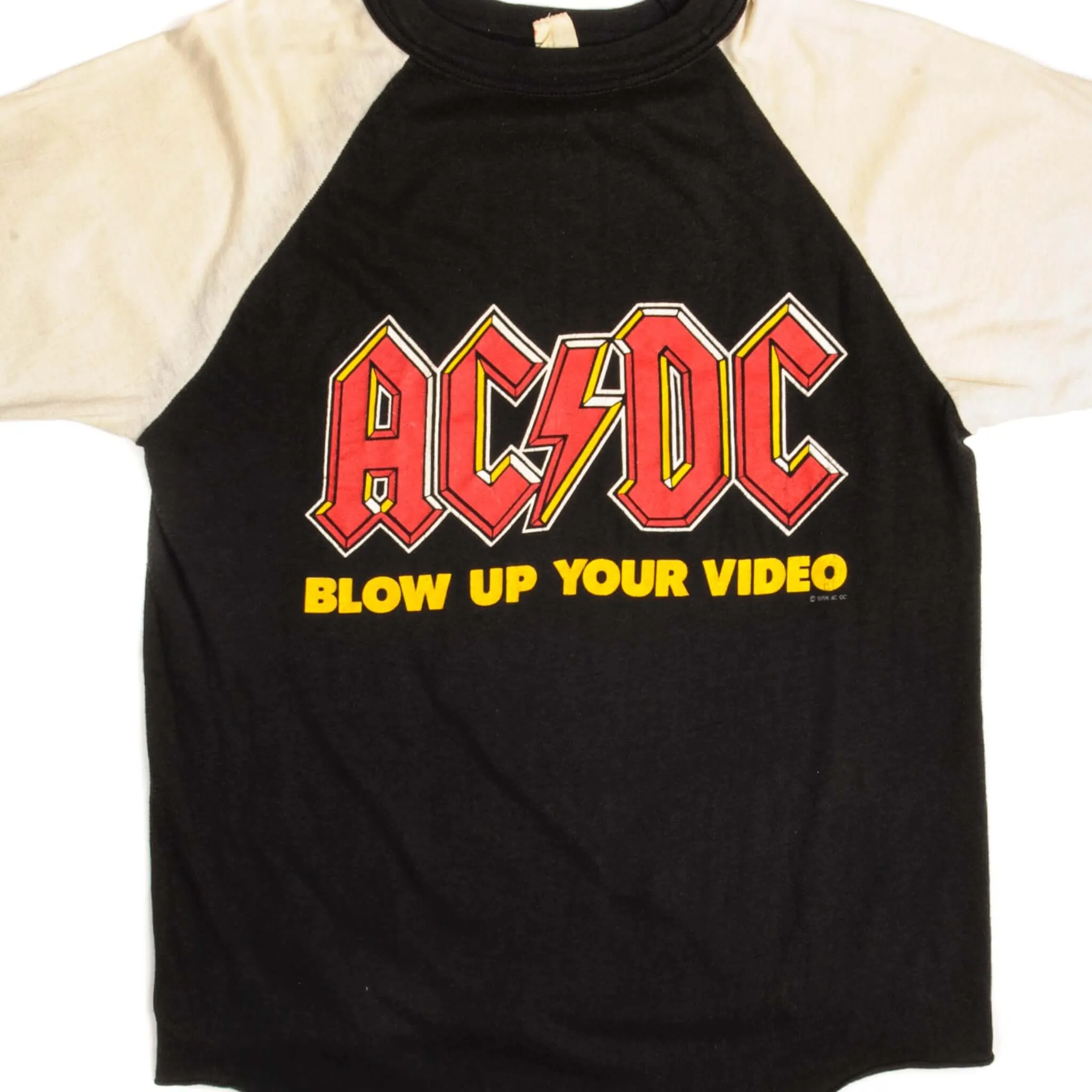 VINTAGE ACDC TEE SHIRT 1988 SIZE MEDIUM MADE IN USA