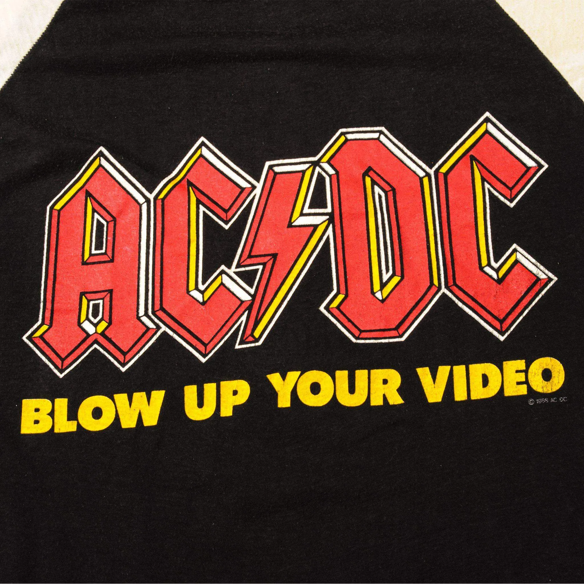 VINTAGE ACDC TEE SHIRT 1988 SIZE MEDIUM MADE IN USA