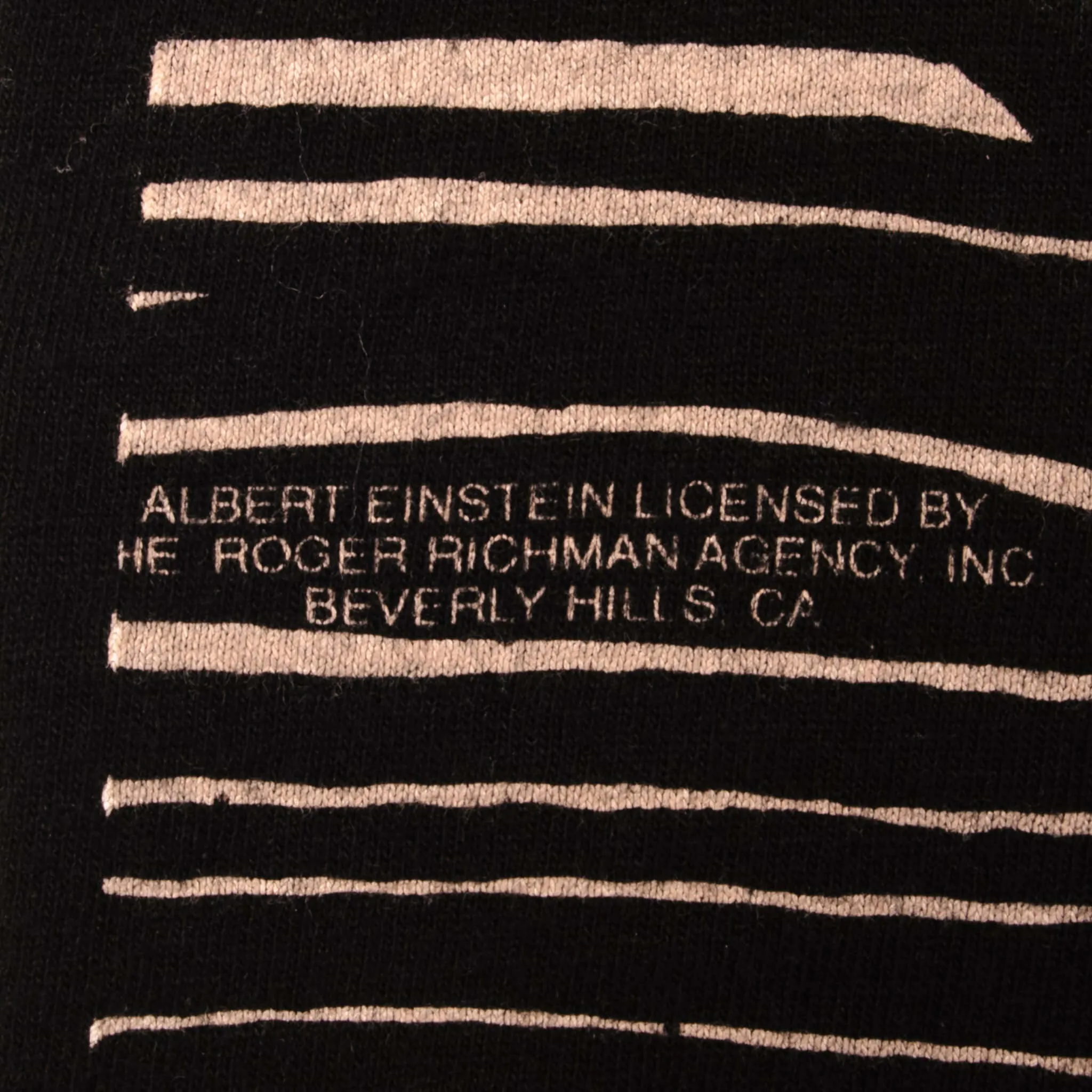 VINTAGE ALL OVER PRINT ALBERT EINSTEIN 1990S TEE SHIRT SIZE XL MADE IN USA