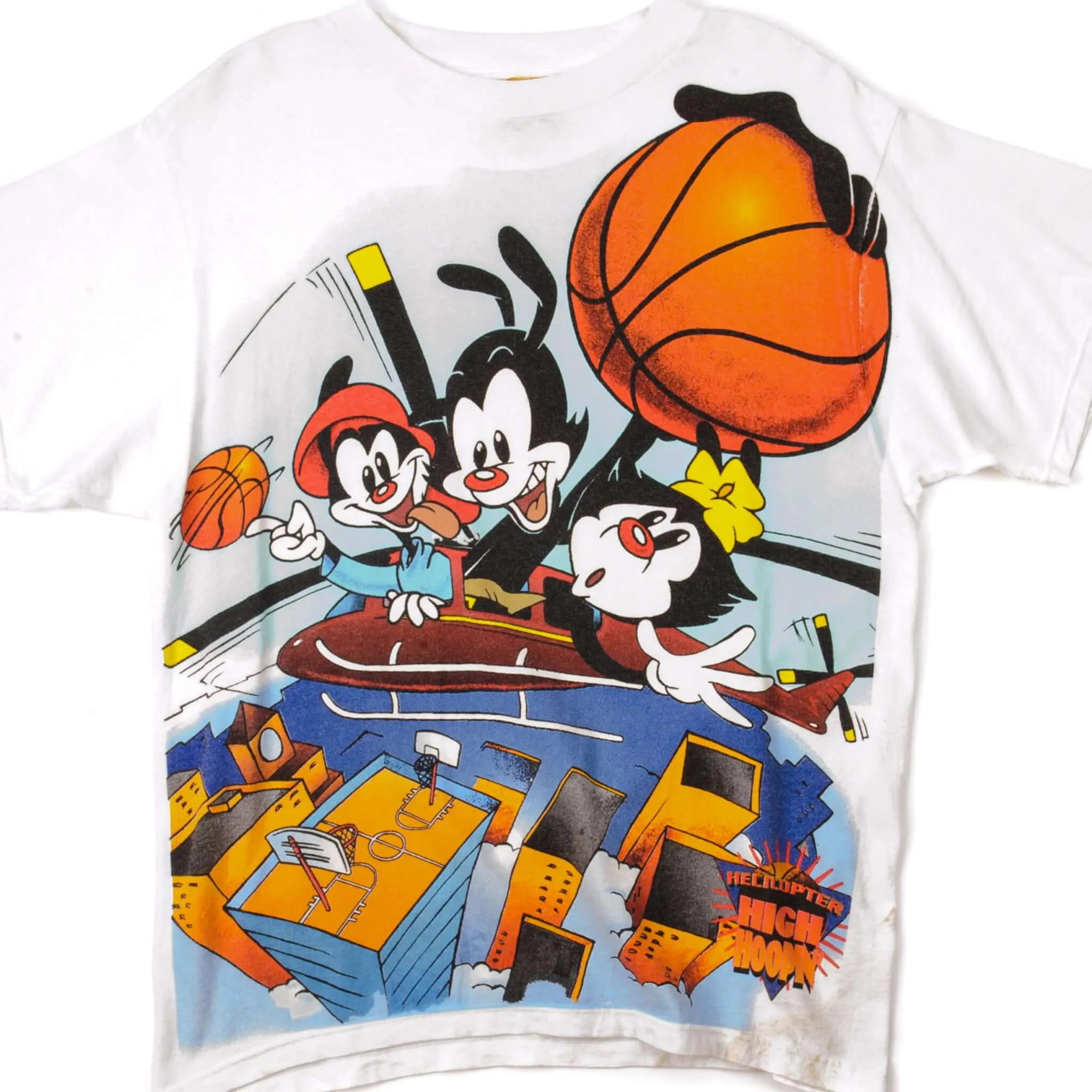 VINTAGE ANIMANIACS TEE SHIRT SIZE MEDIUM