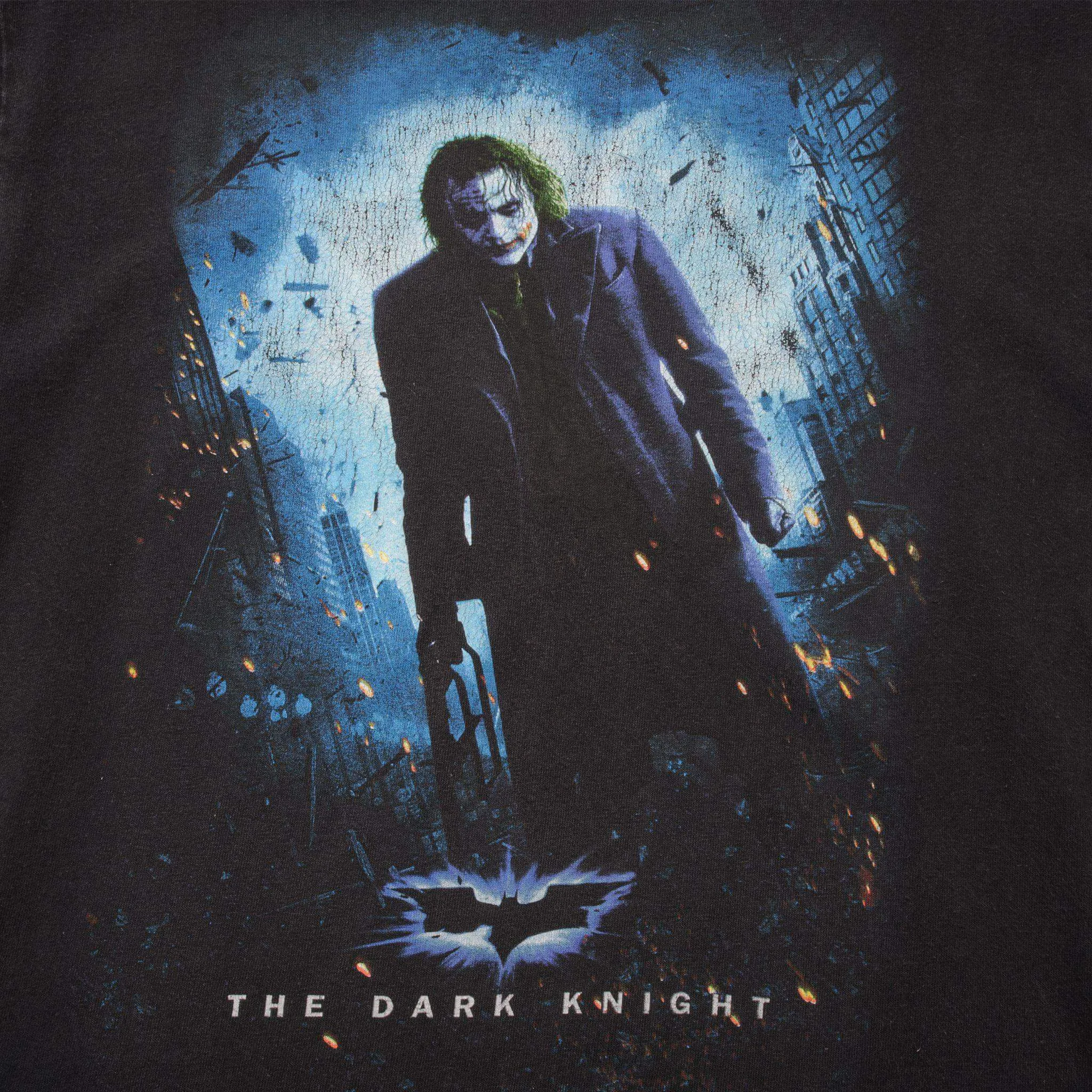 VINTAGE BATMAN THE DARK KNIGHT JOKER TEE SHIRT SIZE MEDIUM