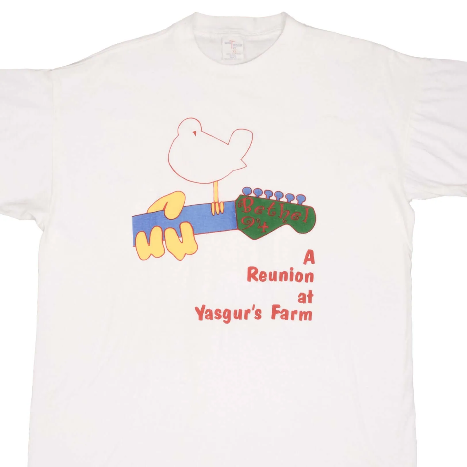 VINTAGE BETHEL AT YASGUR'S FARM 1994 TEE SHIRT SIZE XL