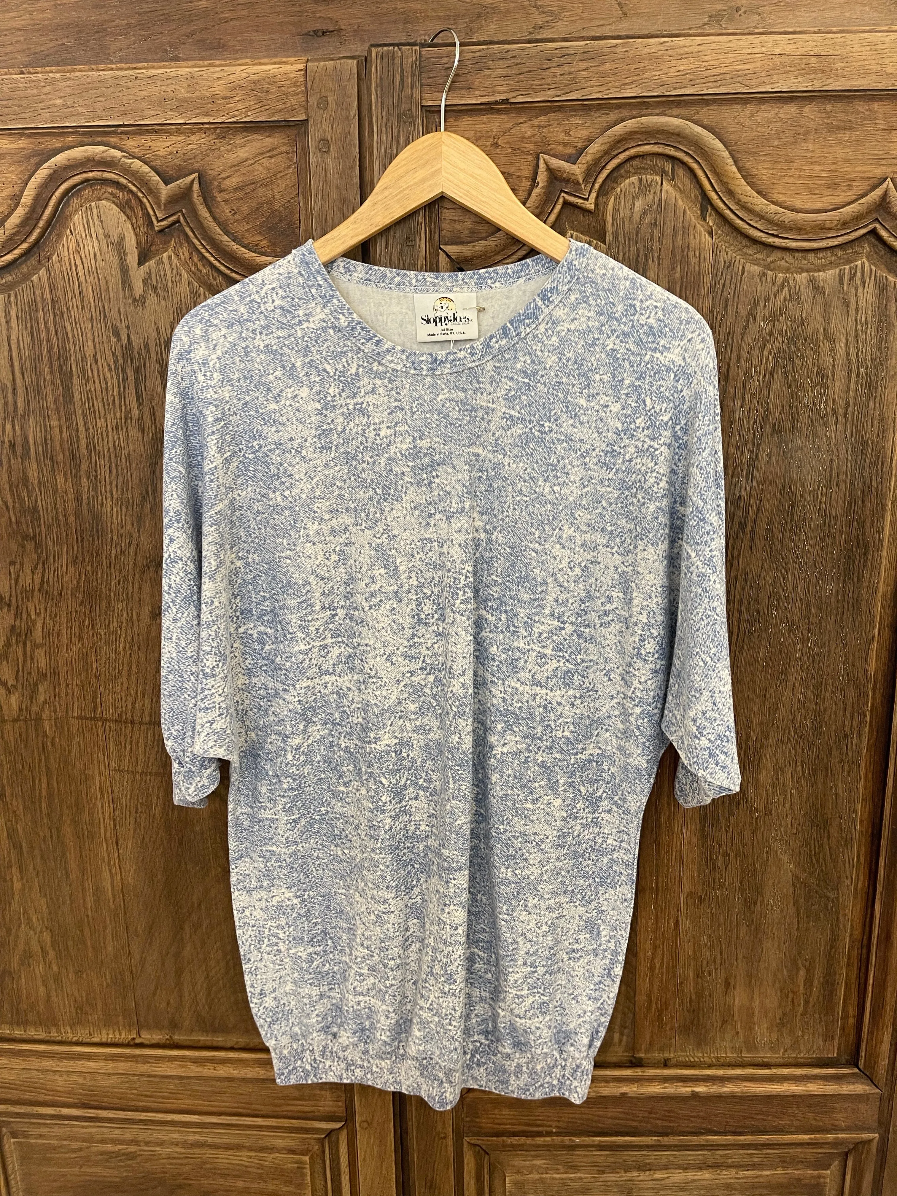 Vintage blue top