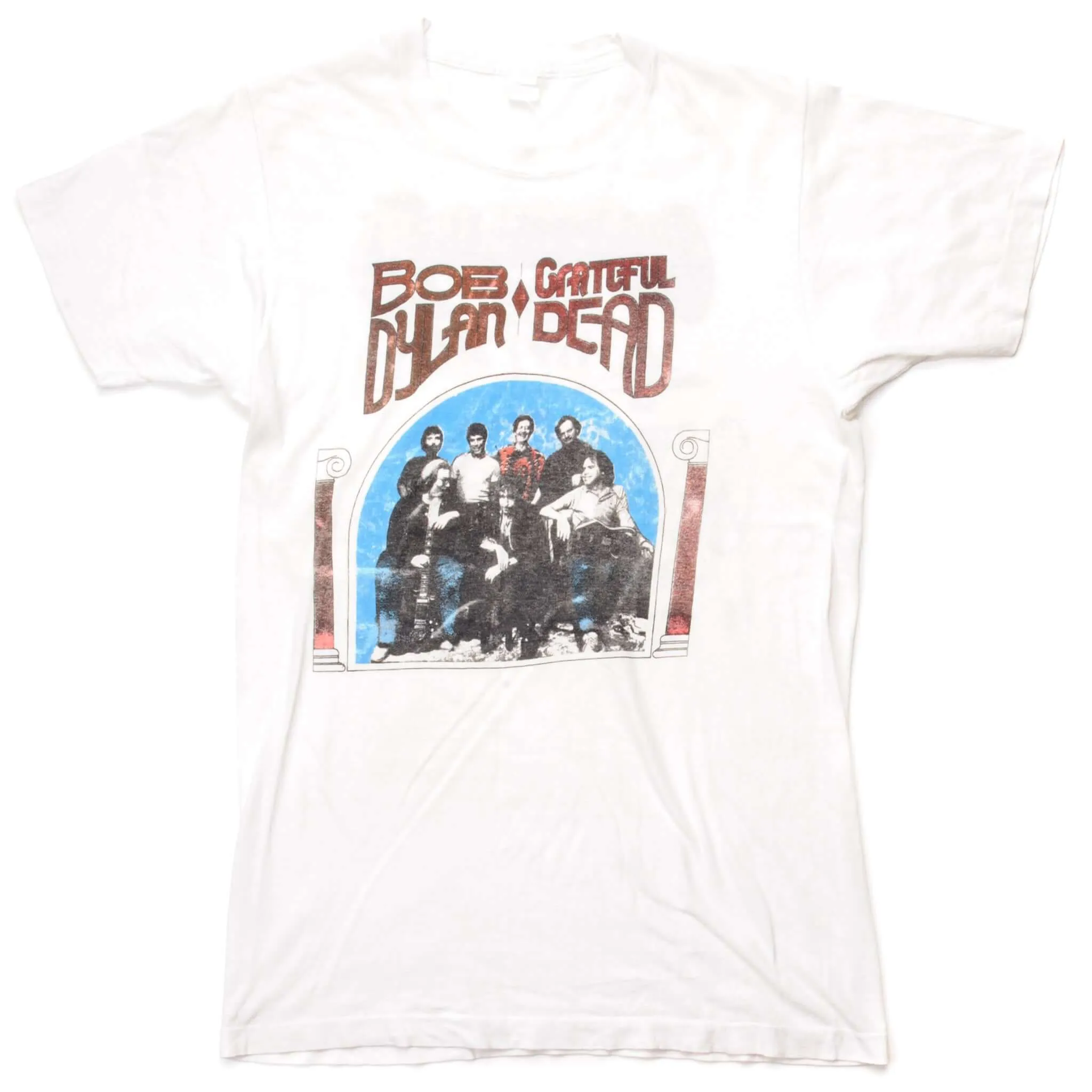 VINTAGE BOB DYLAN AND GRATEFUL DEAD TEE SHIRT 1987 SIZE SMALL