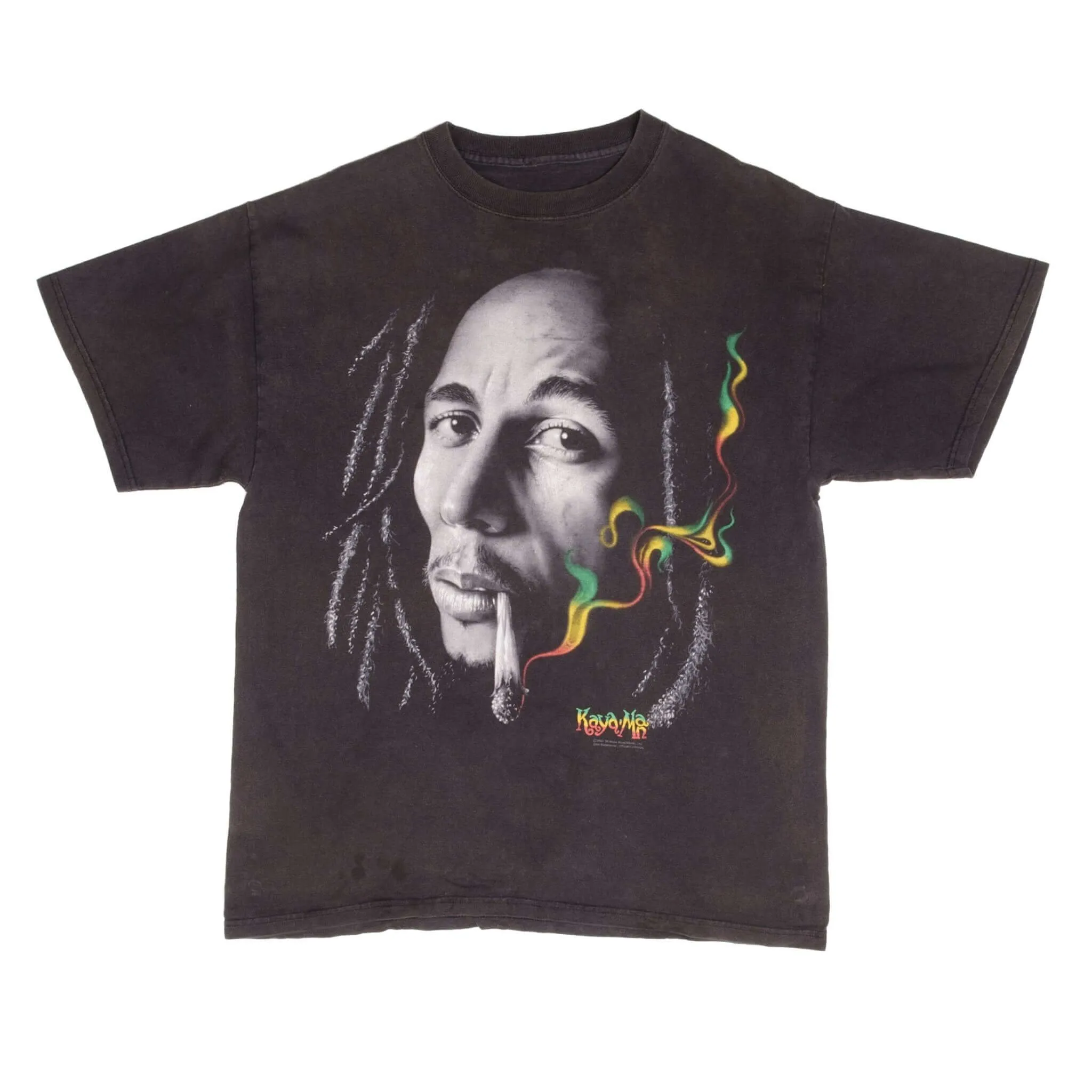 VINTAGE BOB MARLEY KAYA MAN 2002 TEE SHIRT SIZE LARGE