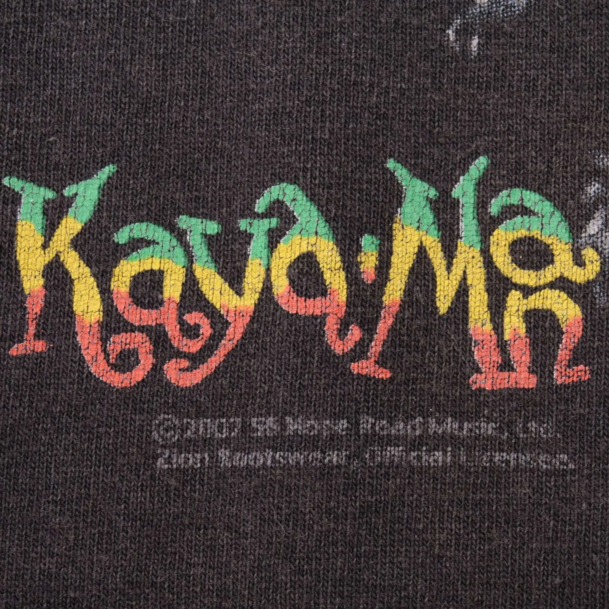 VINTAGE BOB MARLEY KAYA MAN 2002 TEE SHIRT SIZE LARGE