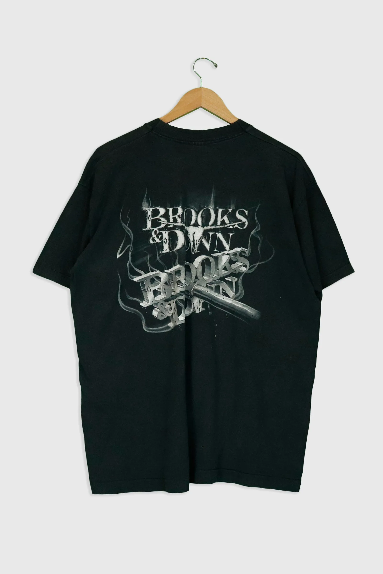 Vintage Brooks & Dunn Borderline T Shirt Sz XL