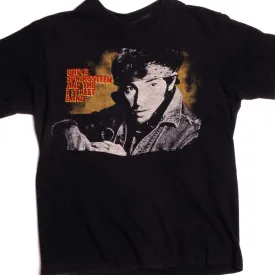 VINTAGE BRUCE SPRINGSTEEN & THE E STREET BAND TEE SHIRT 1985 SMALL MADE IN USA