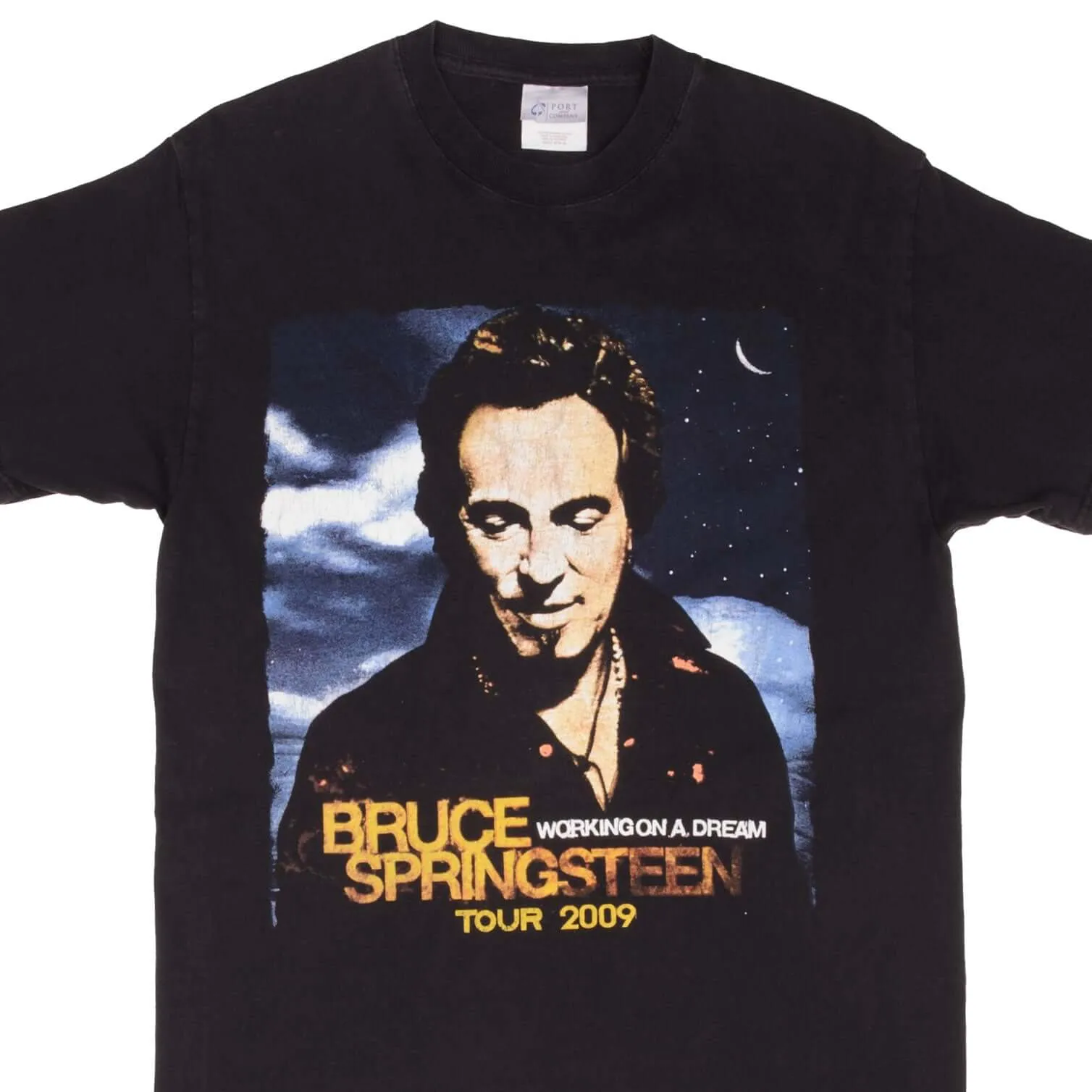 VINTAGE BRUCE SPRINGSTEEN TOUR 2009 TEE SHIRT SIZE MEDIUM