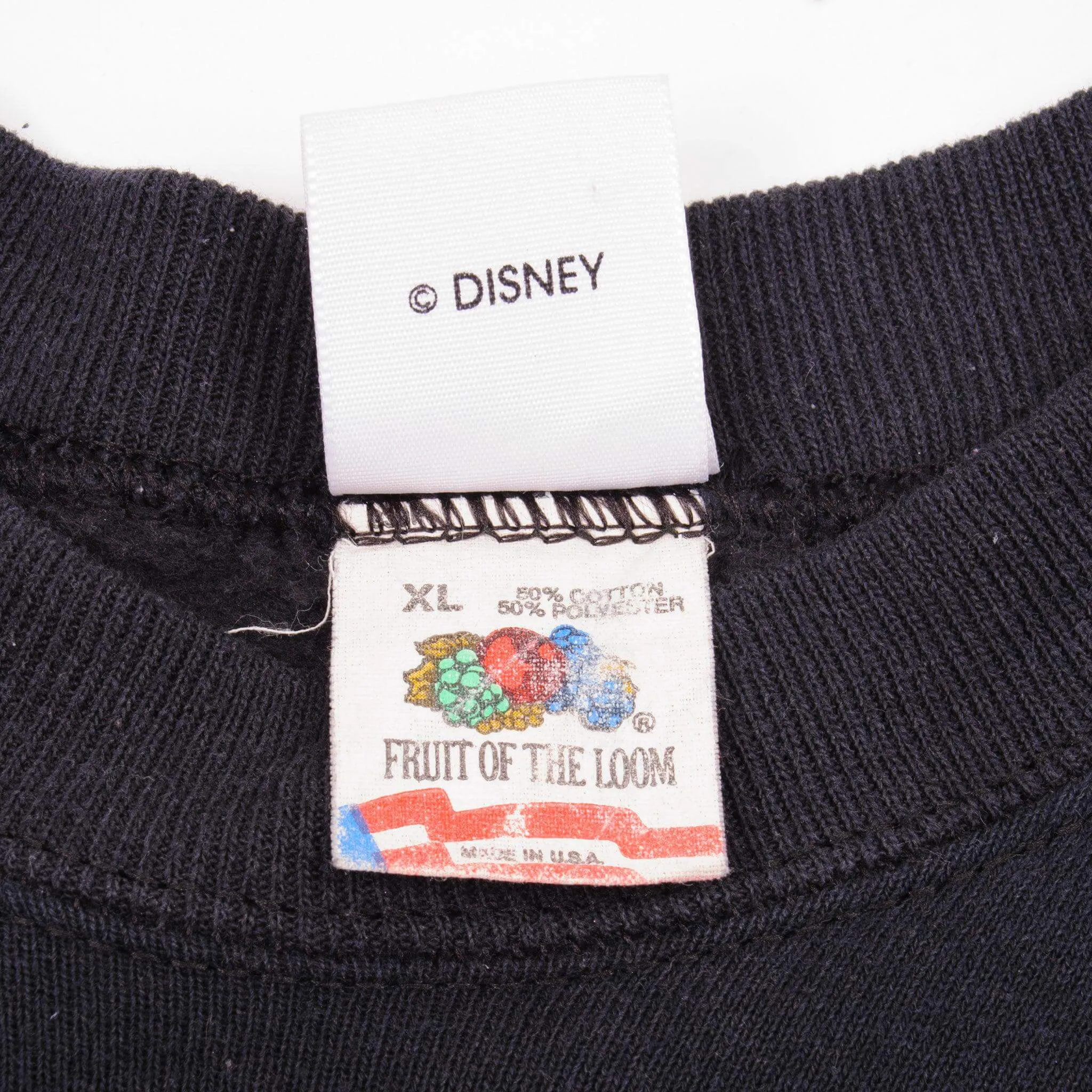 VINTAGE DISNEY FANTASIA MICKEY MOUSE SWEATSHIRT 1990S LARGE MADE USA