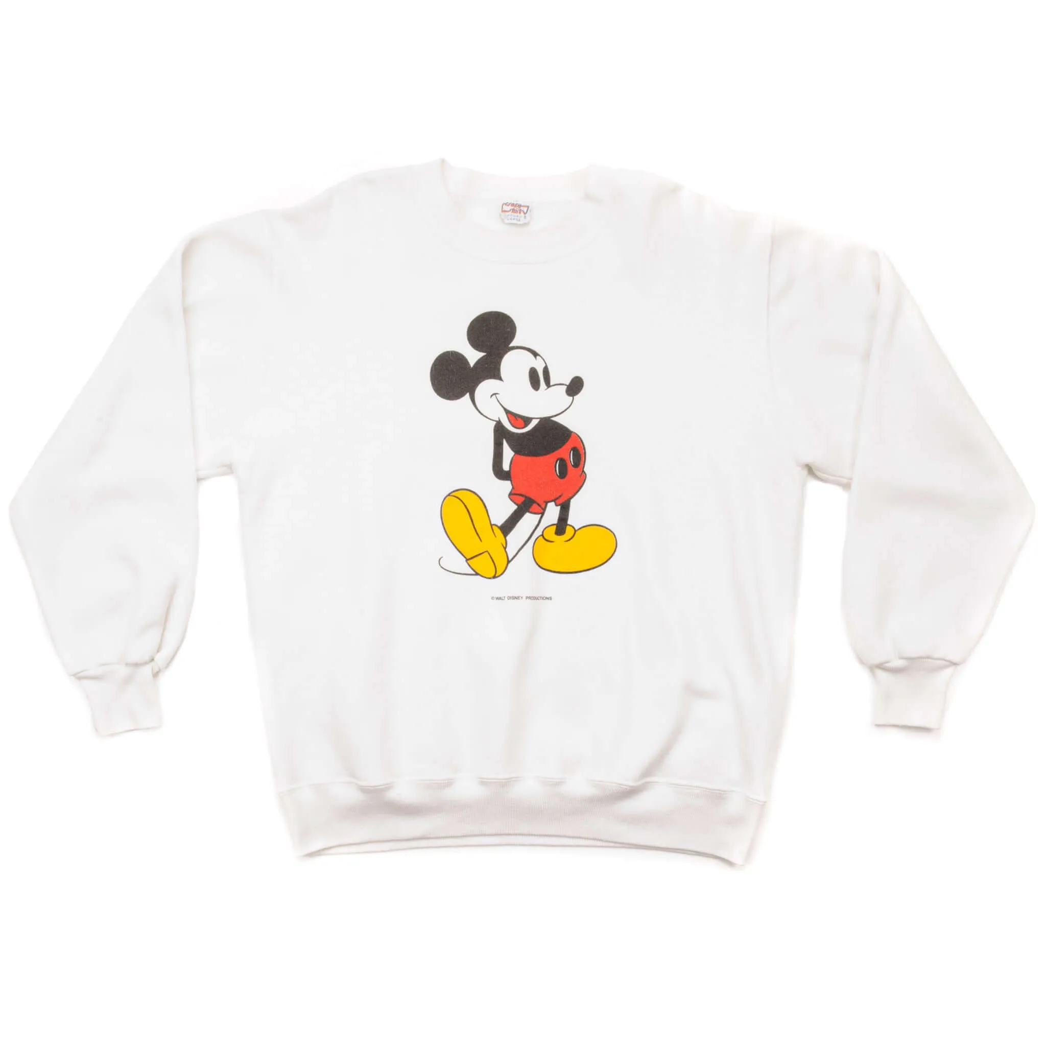 VINTAGE DISNEY MICKEY MOUSE SWEATSHIRT SIZE LARGE MADE IN USA