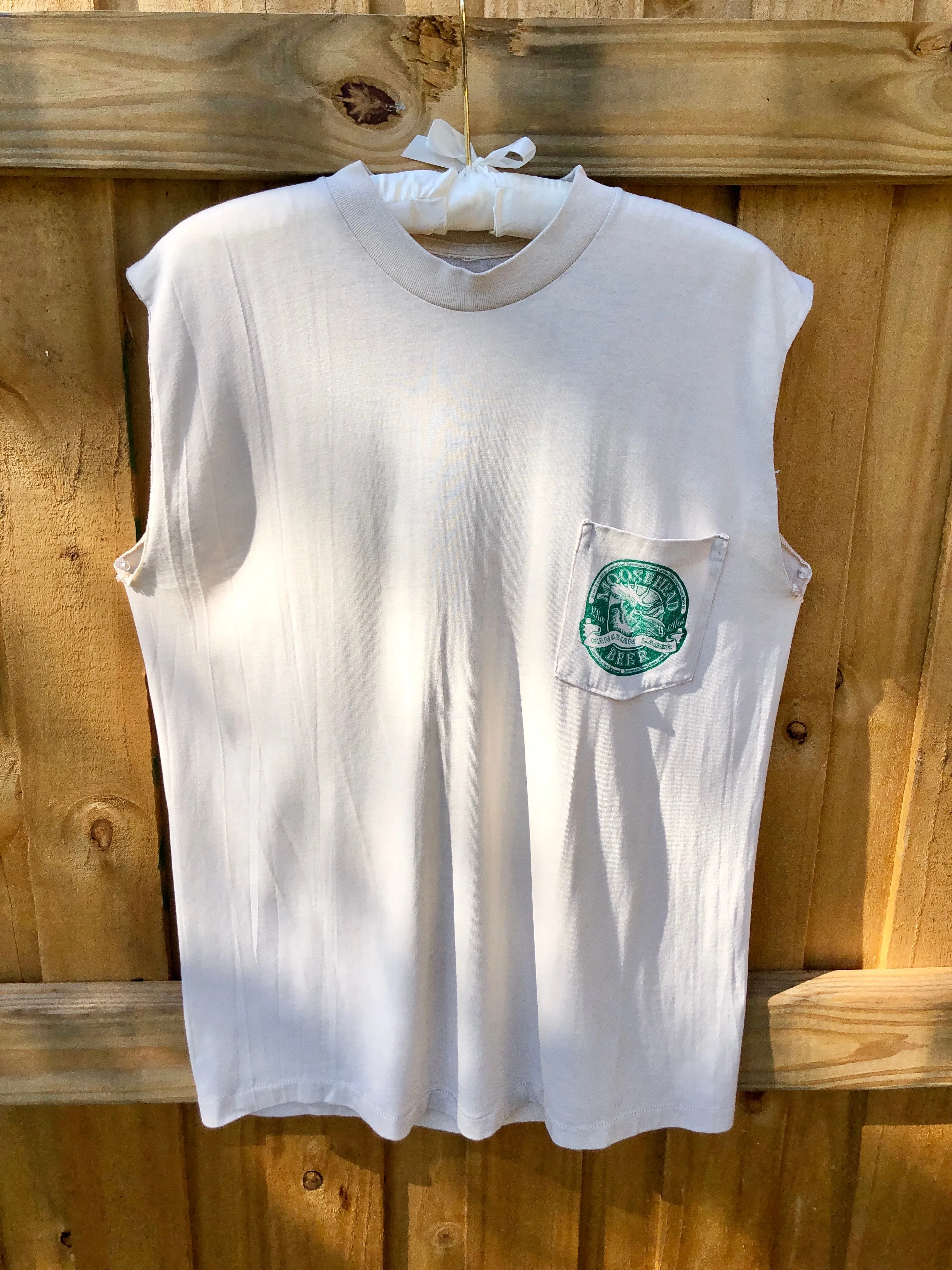 VINTAGE: Moose Club Cut-Off Tee