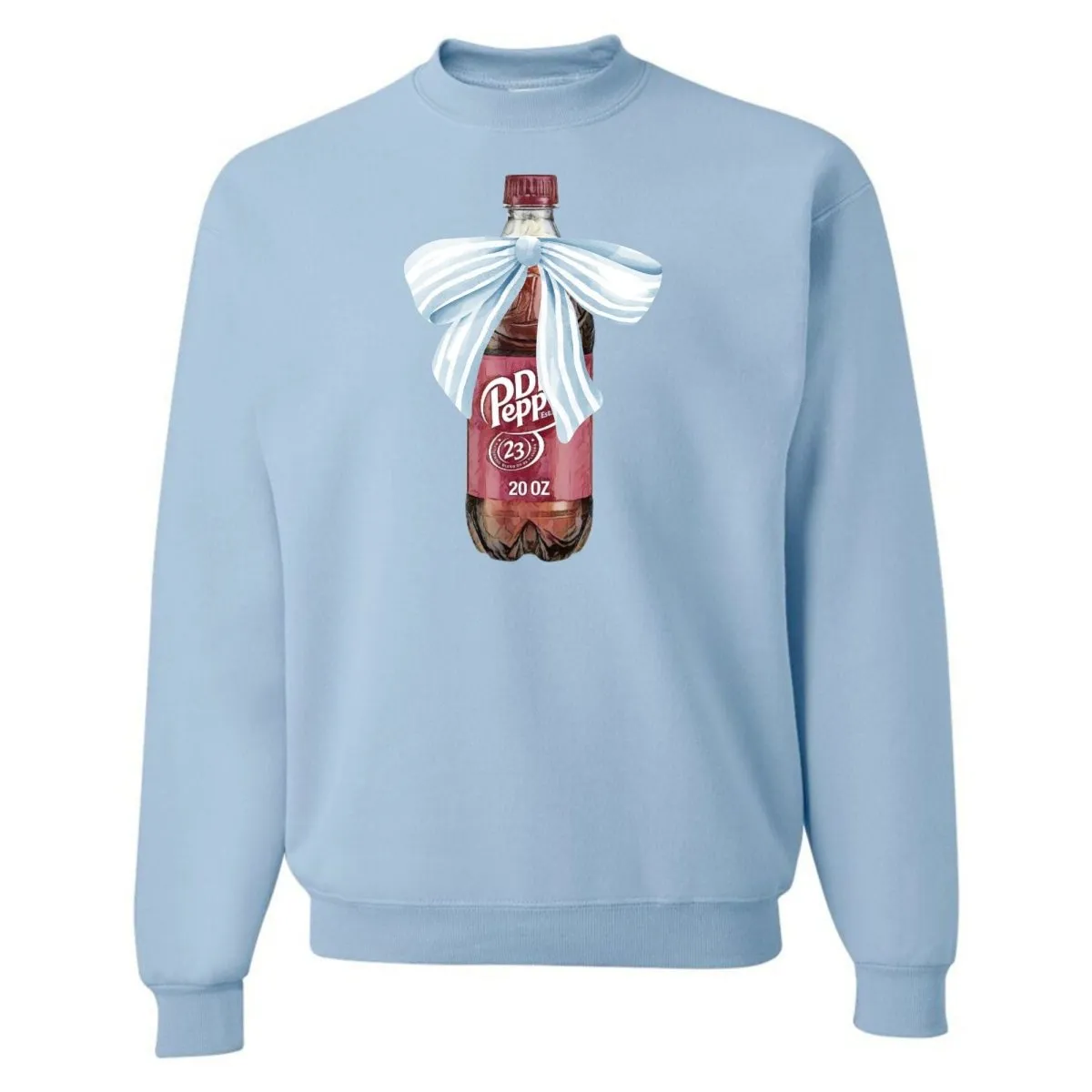 'Vintage Soda With Bow' Crewneck Sweatshirt