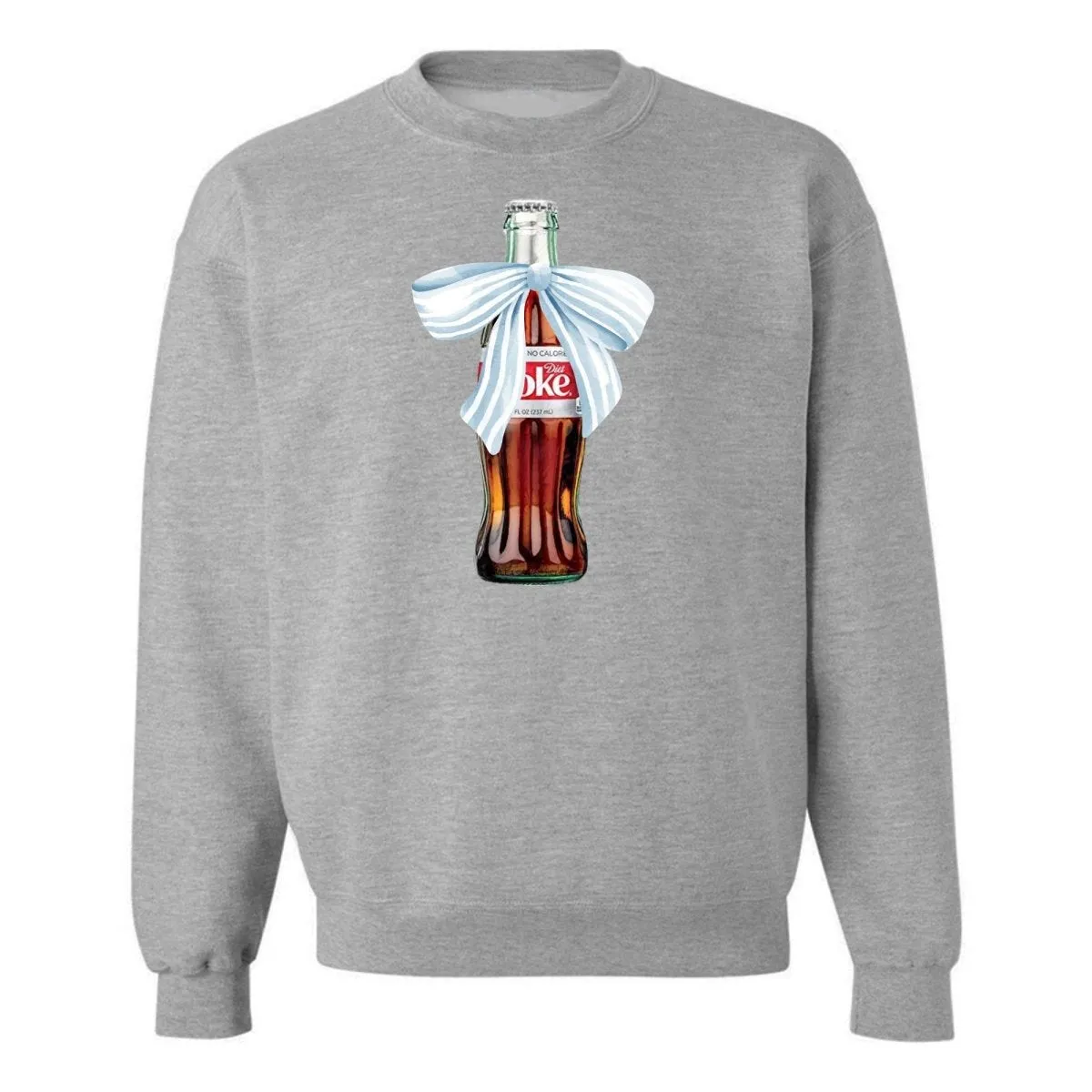 'Vintage Soda With Bow' Crewneck Sweatshirt