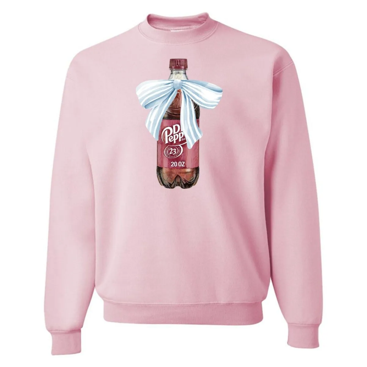 'Vintage Soda With Bow' Crewneck Sweatshirt