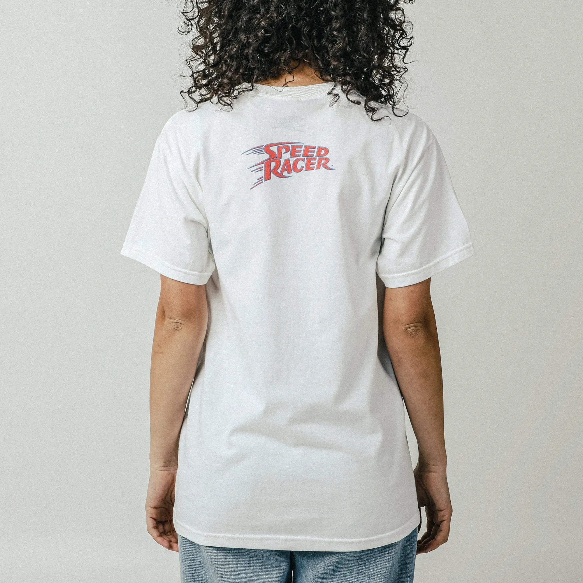 Vintage Speed White Tee