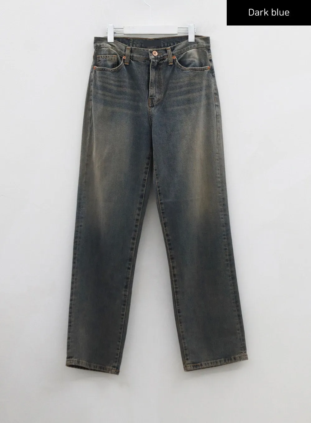 Vintage Washing Wide Pants Unisex CO11