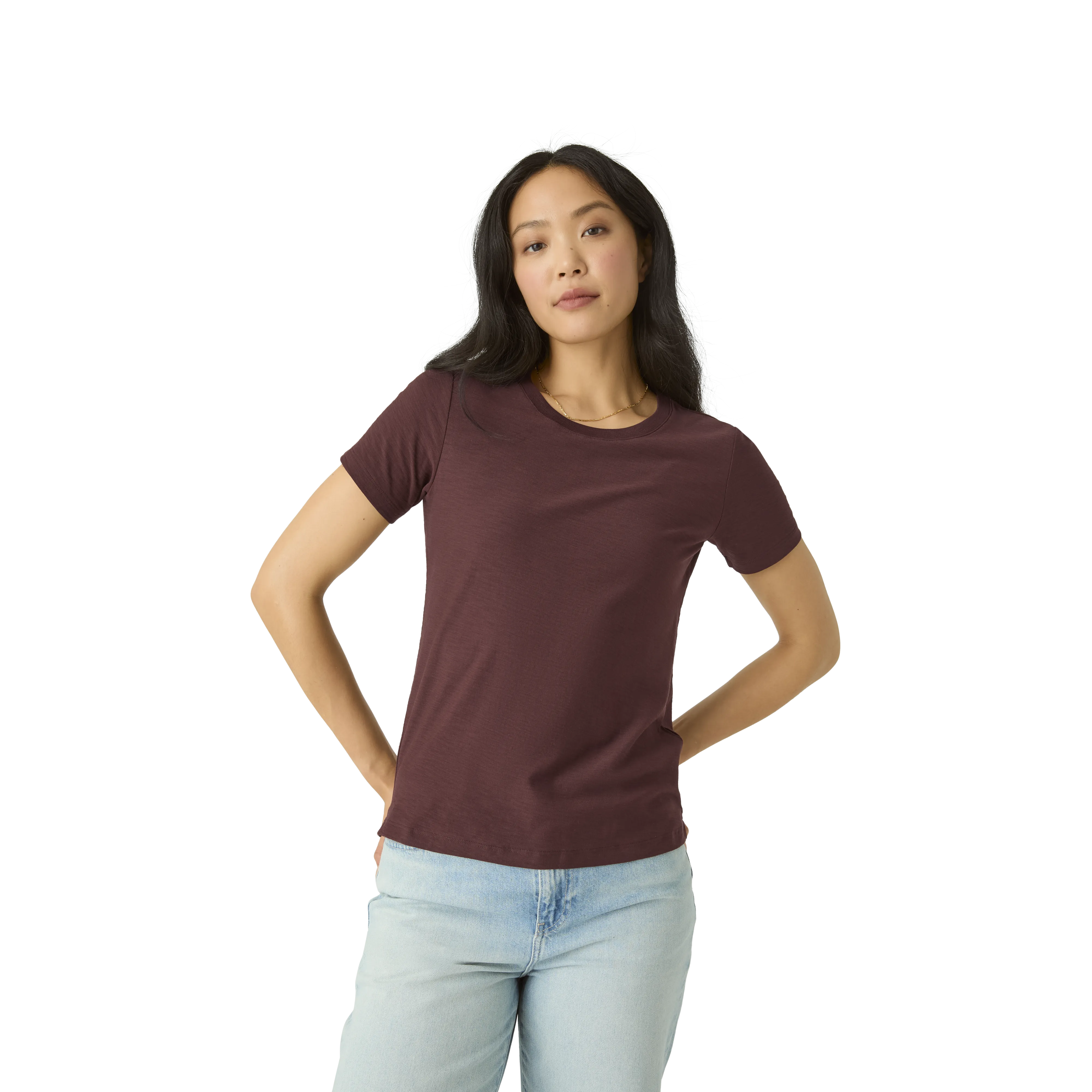 Women's Air Slub Crew Neck T-Shirt 3-Pack